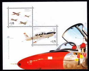 Portugal 2002 Air Force Anniv. Mint MNH Miniature Sheet SC 2497 CV $8.75