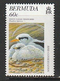 1997 Bermuda - Sc 742 - MNH VF - 1 singles - White-tailed tropicbird