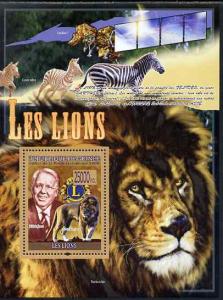 Guinea - Conakry 2009 Big Cats (Lions with Melvin Jones o...