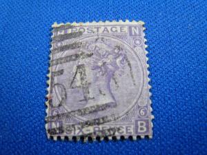 GREAT BRITAIN  -  SCOTT #45a  -  Used      (brig) 