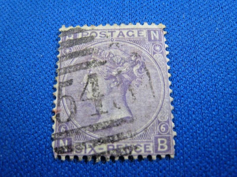 GREAT BRITAIN  -  SCOTT #45a  -  Used      (brig) 