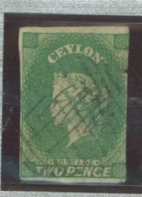 Ceylon #4v  Single