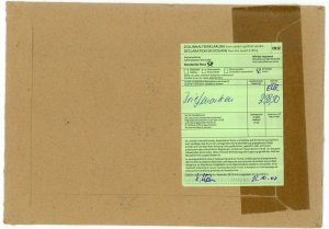 Germany to USA Deutsche Post Registered Airmail Commercial Cover Customs Label