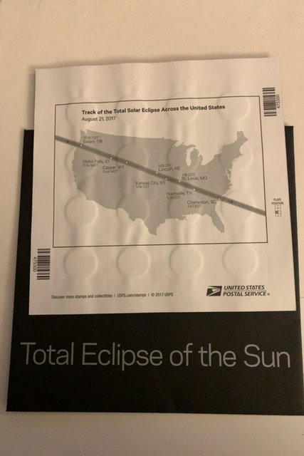 Total Eclipse of the Sun - Stamps Sheet of 16 Scott 5211