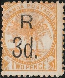 Samoa, #25 Used  From 1895