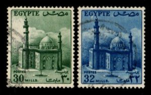 Egypt #331-332 used