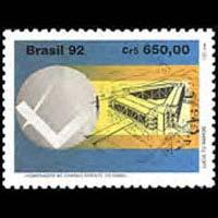 BRAZIL 1992 - Scott# 2388 Masonic Square Set of 1 NH