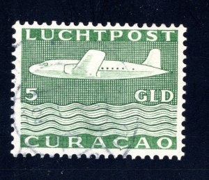 Netherlands Antilles #C46  VF, Used, Airplane, CV $8.25 ....  4210263