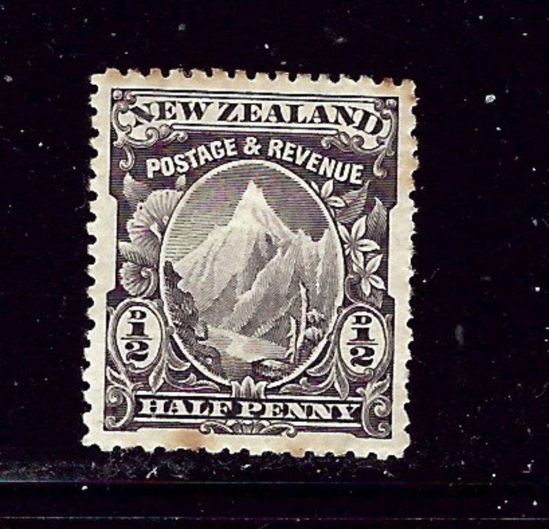 New Zealand 70 MH 1898 issue few stains  2019 
