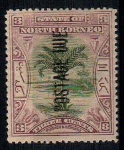 North Borneo Scott J12a Mint hinged VF (Catalog Value $70.00)