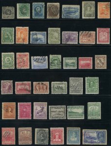 Newfoundland - 39 different older used - Cat $??? - mixed condition