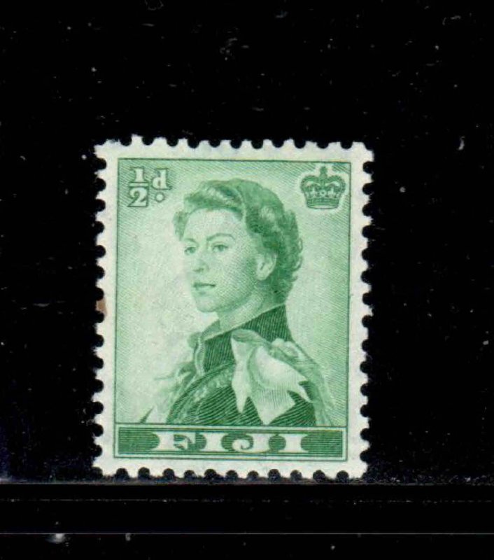 FIJI  #163  1961  1/2p  QEII     MINT VF LH  O.G