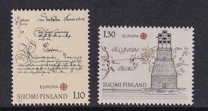 Finland    #621-622   MNH  1979  Europa  postal history