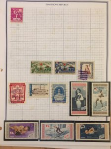 Collection of Dominican Republic stamps