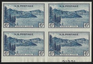 US, Scott #761, 6¢ National Parks issue,  NGASI LH,  Block of 4 , CV $9.60+