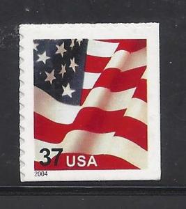 3637A, BOOKLET SINGLE,*XF*,  MINT NH
