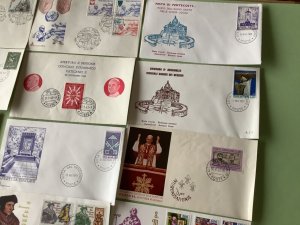 Vatican postal covers 12 item  Ref A2011