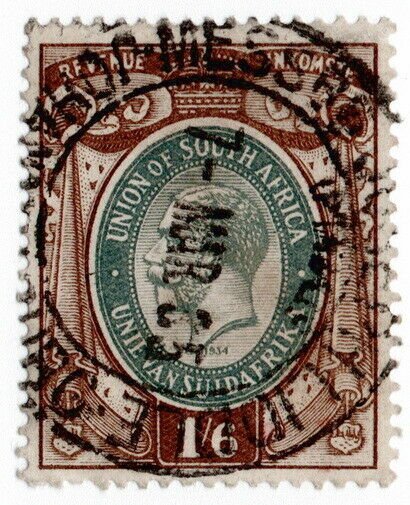 (I.B) South Africa Revenue : Duty Stamp 1/6d