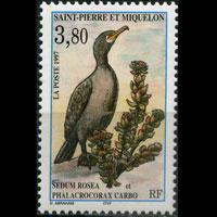 ST.PIERRE 1997 - Scott# 635 Birds Set of 1 NH