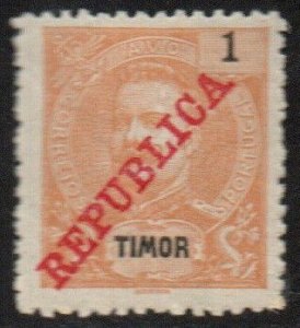 Timor Sc #107 Mint Hinged