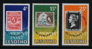 Lesotho 274-7 MNH Stamp on Stamp, Rowland Hill