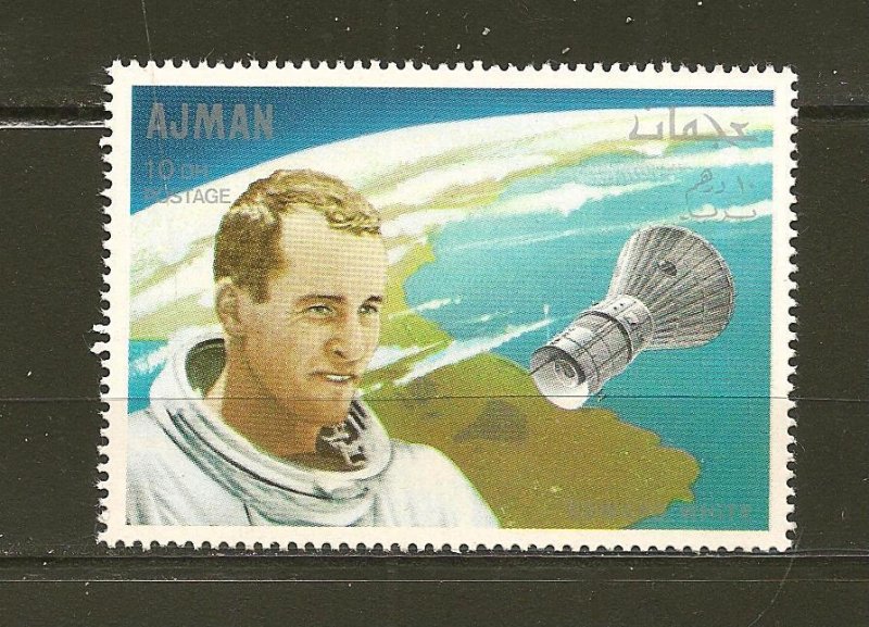 Ajman Astronaut Edward White 10DH Stamp MNH