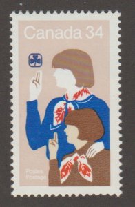 1062 Girl guides - MNH