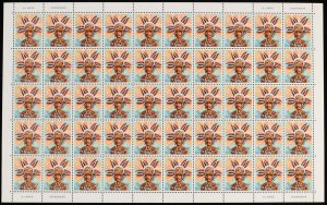 PAPUA NEW GUINEA 1977 Headdresses set full sheets. MNH **. SG 318-29 cat £150+.