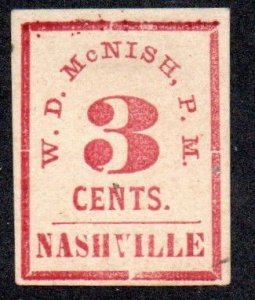 CSA 4AX1 Mint hinged (no gum). Nashville