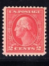 MOMEN: US STAMPS #500 2c MINT OG H *** WEISS CERT *** LOT #82494-3