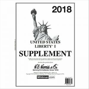 H E Harris Liberty 1 2018 Stamp Album Supplement ( HE HARRIS LIBERTY I 2018 )