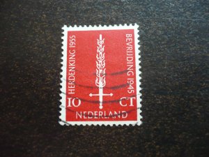 Stamps - Netherlands - Scott# 367- Used Part Set of 1 Stamp