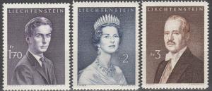 Liechtenstein #356A-358 MNH  CV $7.00  (A14979)