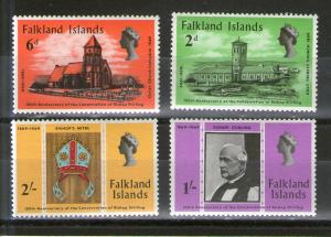 Falkland Islands 184-187 MNH