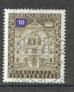 Liechtenstein O59  Used