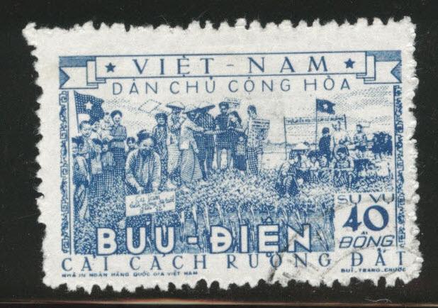 North Viet Nam Scott o8 Used 1956 Official  