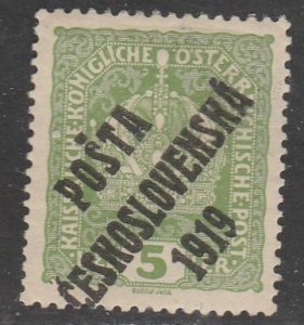 Czechoslovakia   B2   (N*)   1919   Semi postal