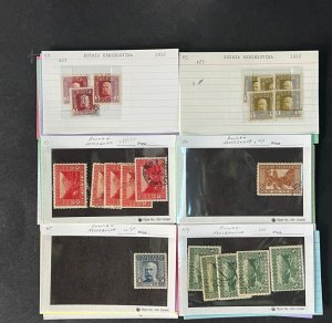 Bosnia & Herzegovina Stamp Collection on Dealer Cards $215 CV ZAYIX 0825CB414632