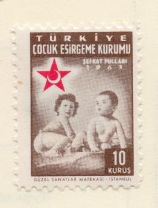 Turkey 1957 Early Issue Fine Mint Hinged 10k. 085661