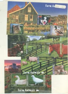 Sierra Leone #3212-3215  Souvenir Sheet (Animals)