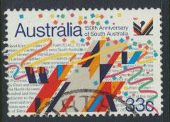 SG 1001 SC# 975   Fine Used  - 150th Anniversary of South Australia