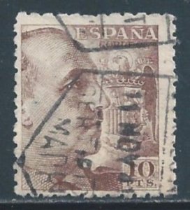 Spain #705 Used 10p Gen. Francisco Franco