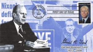 4199 41c GERALD R. FORD - Unknown cachet