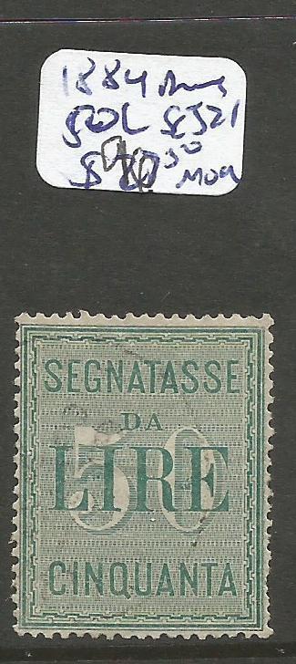 Italy 1884 Postage Due 50L SC J21 MOG (6cou)