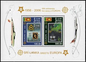 Sri Lanka 2006,Sc.#1540a MNH,50th Anniversary of First Europa Stamps