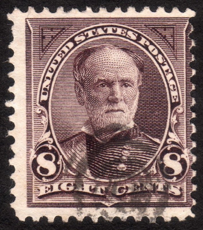 1895, US 8c, Sherman, Used, Sc 272