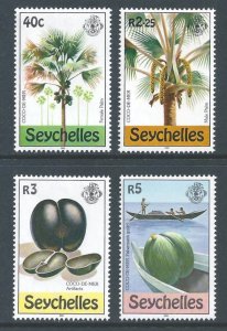 Seychelles #460-3 NH Coco-De-Mer Palm Trees