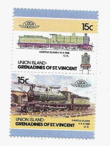 Union Island 1986 - MNH - Pair - Scott #18 *