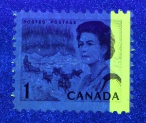 CANADA #454piii MINT TAGGING ERROR