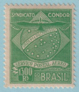 BRAZIL 1CL4 AIRMAIL SEMI-OFFICIAL  MINT HINGED OG * CONDOR SYNDICATE - JKV